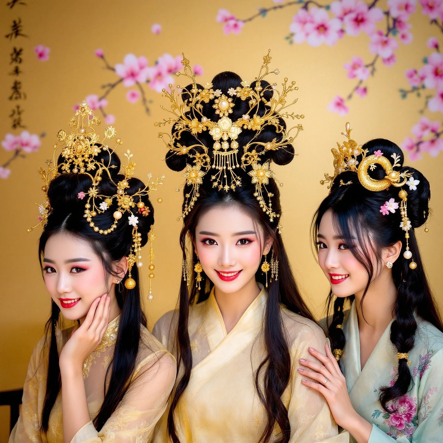 traditional hairstyles complementing chinese female names