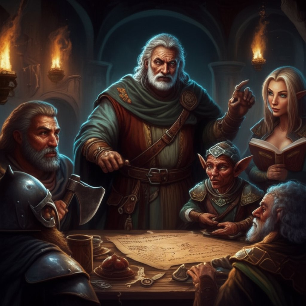 dungeons & dragons campaign enriched by unique god names