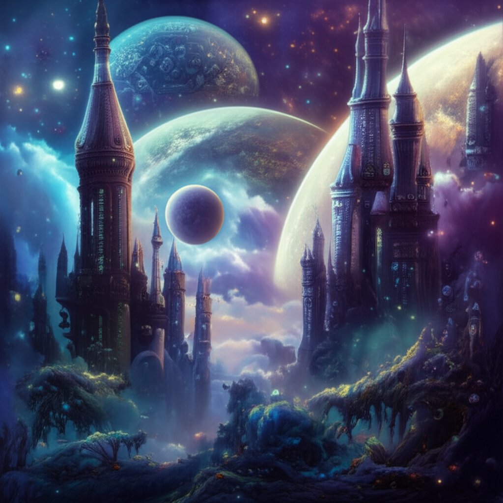 fantasy inspired planets with ancient and mythic naming influences