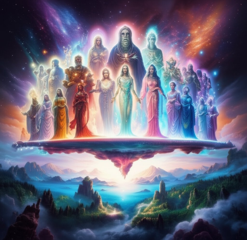 inclusive pantheon featuring gods goddesses and non binary deities