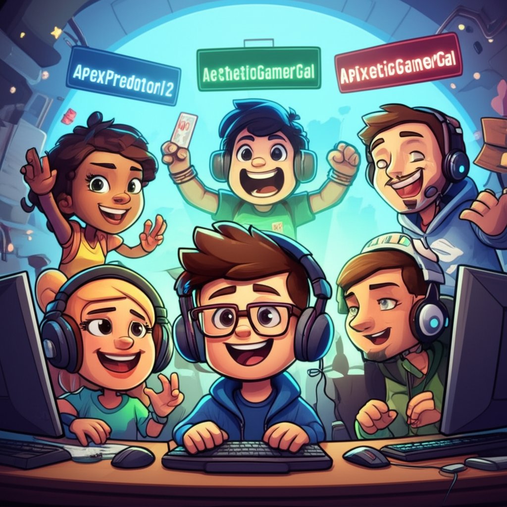 match your gamertag to your gaming style and personality