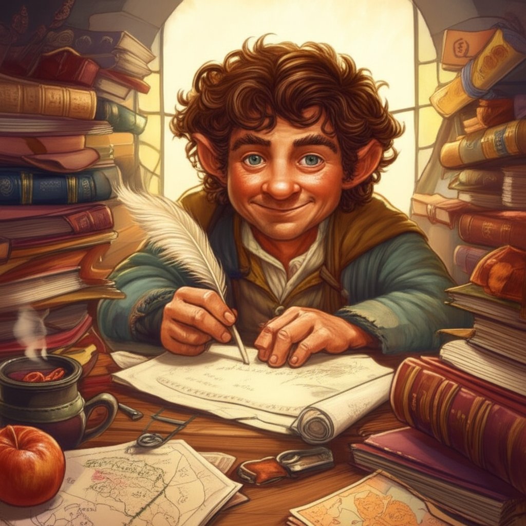 a halfling seeking inspiration for the perfect character name