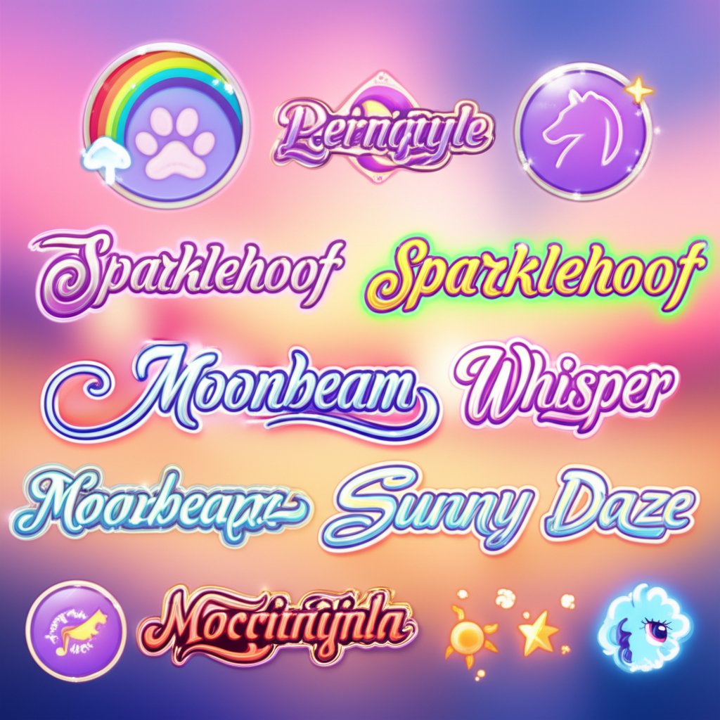 a user friendly pony name generator interface offering creative customization options
