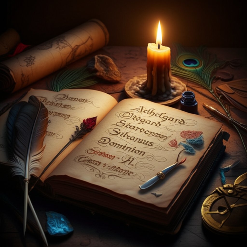 ancient book revealing the power of well chosen kingdom names