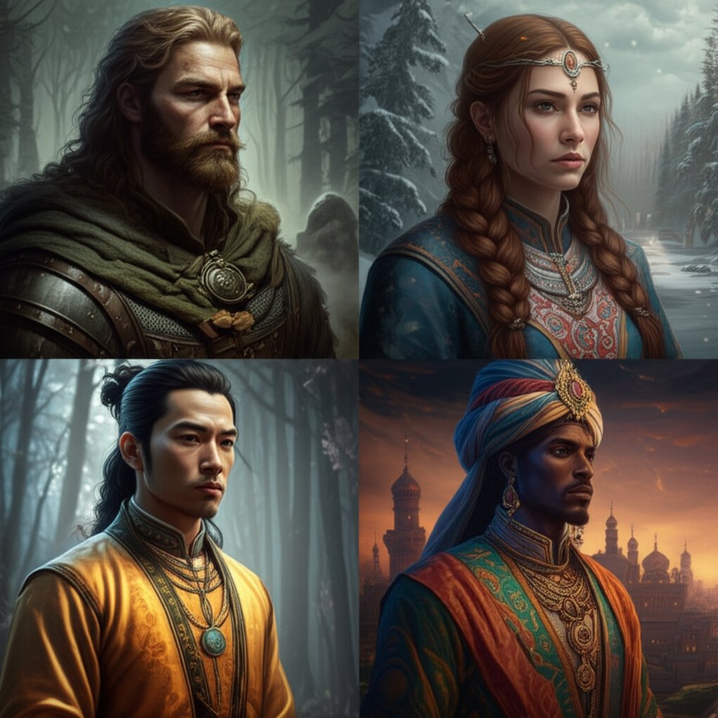 classic dnd human names inspired by diverse cultures