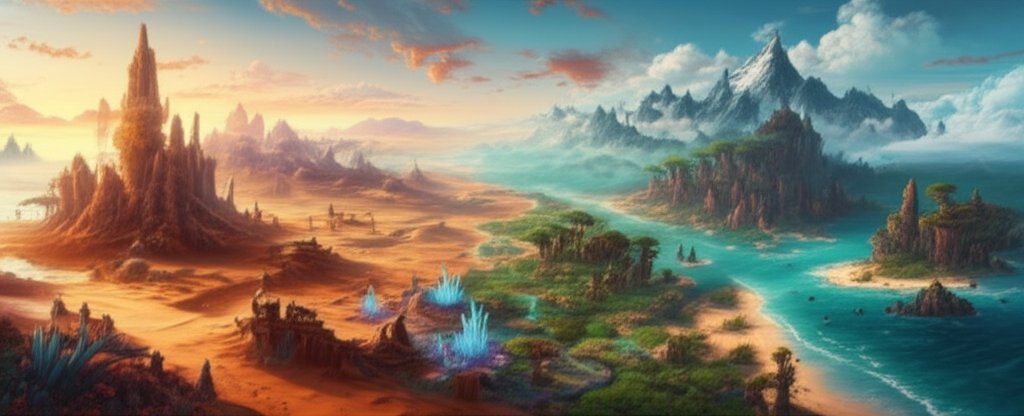 distinct fantasy biomes inspiring kingdom names