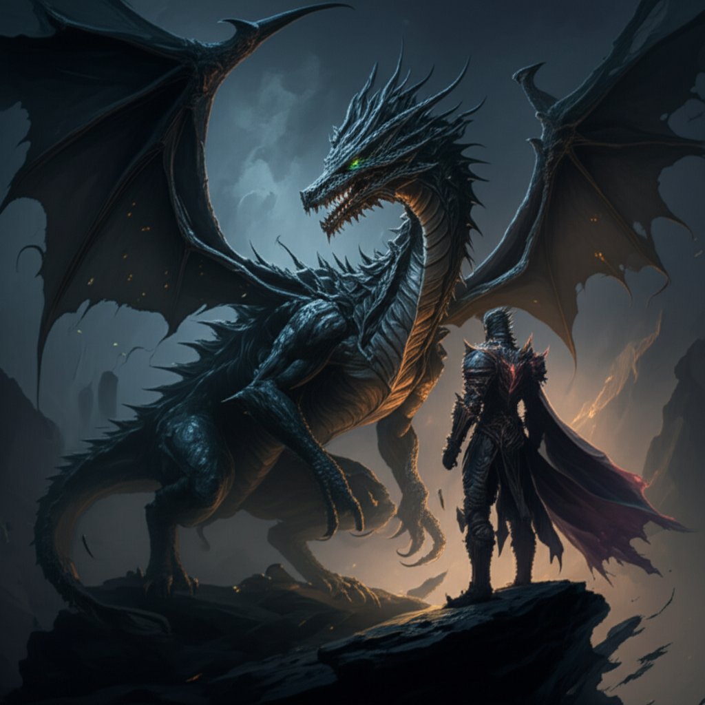 epic boss and dragon figures embodying legendary elden ring names