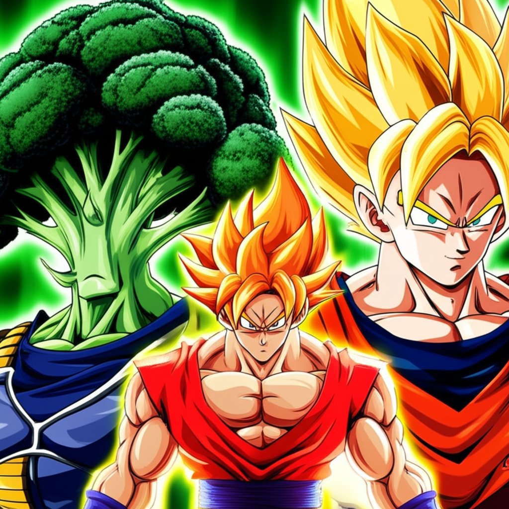 the playful link between vegetables and classic saiyan names in dragon ball