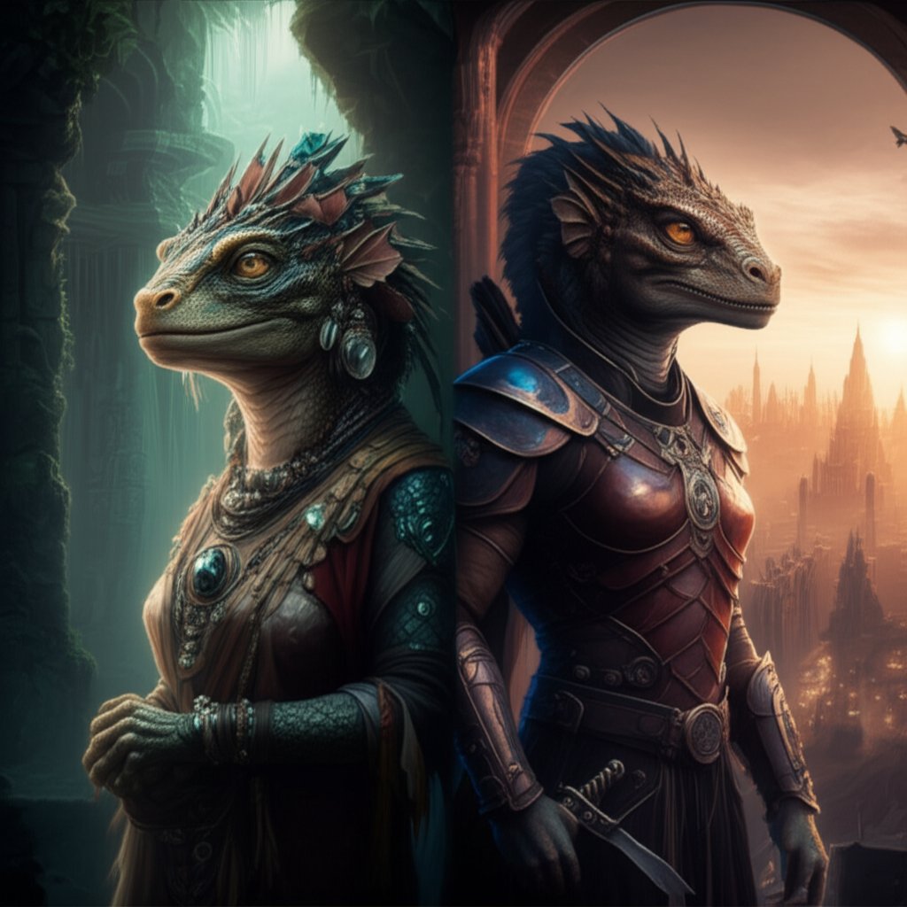 visual contrast between jel and tamrielic argonian naming traditions