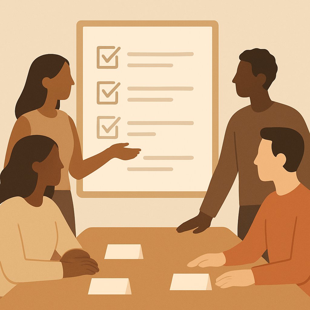 checklist driven workflow for choosing a witty respectful restaurant name