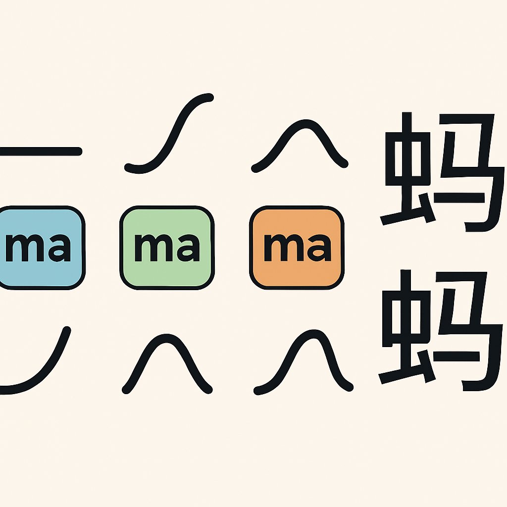 pinyin tones and script choice at a glance