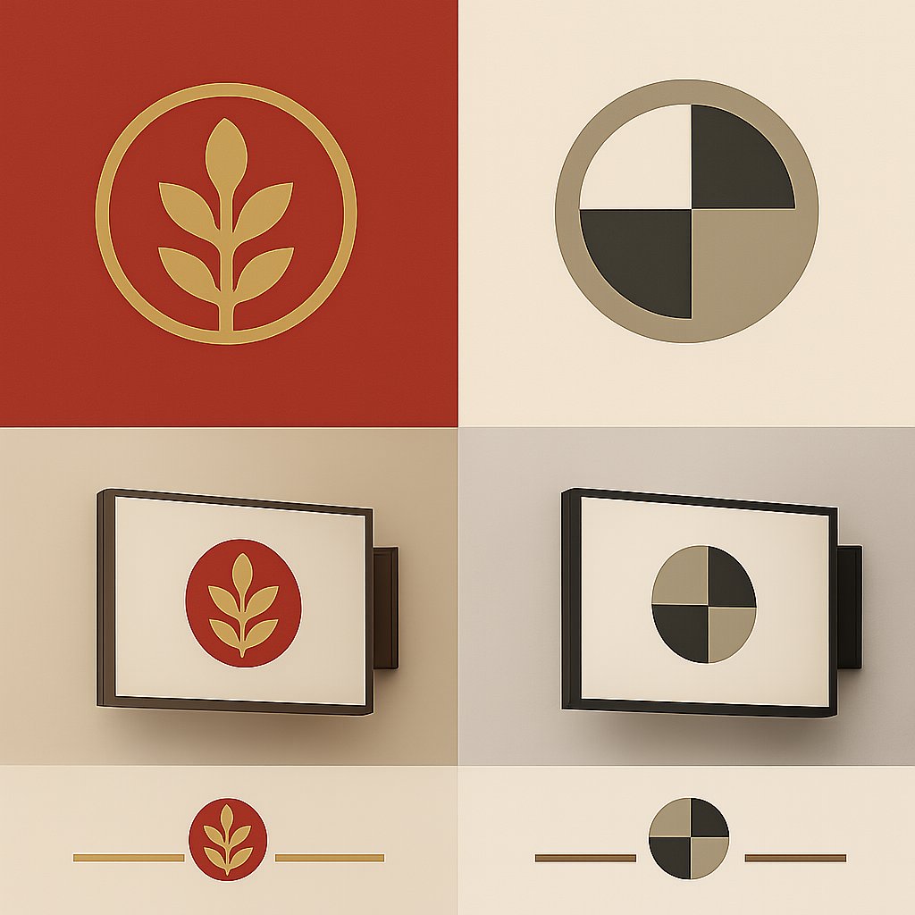 test logo and signage synergy early to confirm legibility and vibe