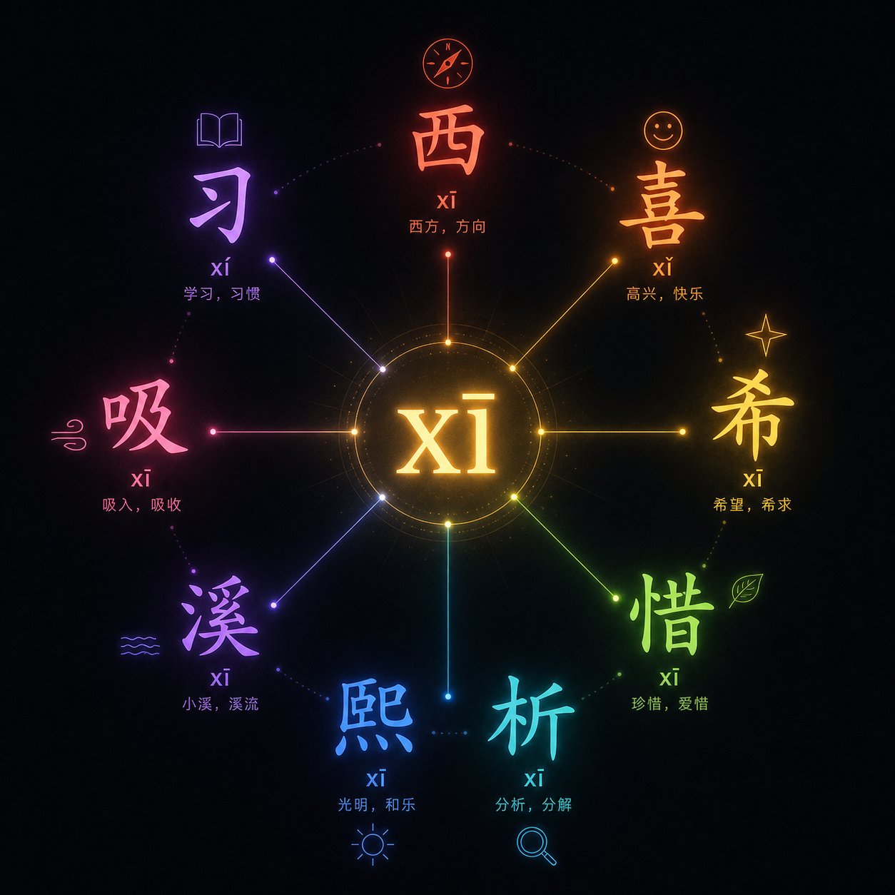 a single pinyin syllable can map to dozens of chinese characters each carrying a unique meaning for name identification