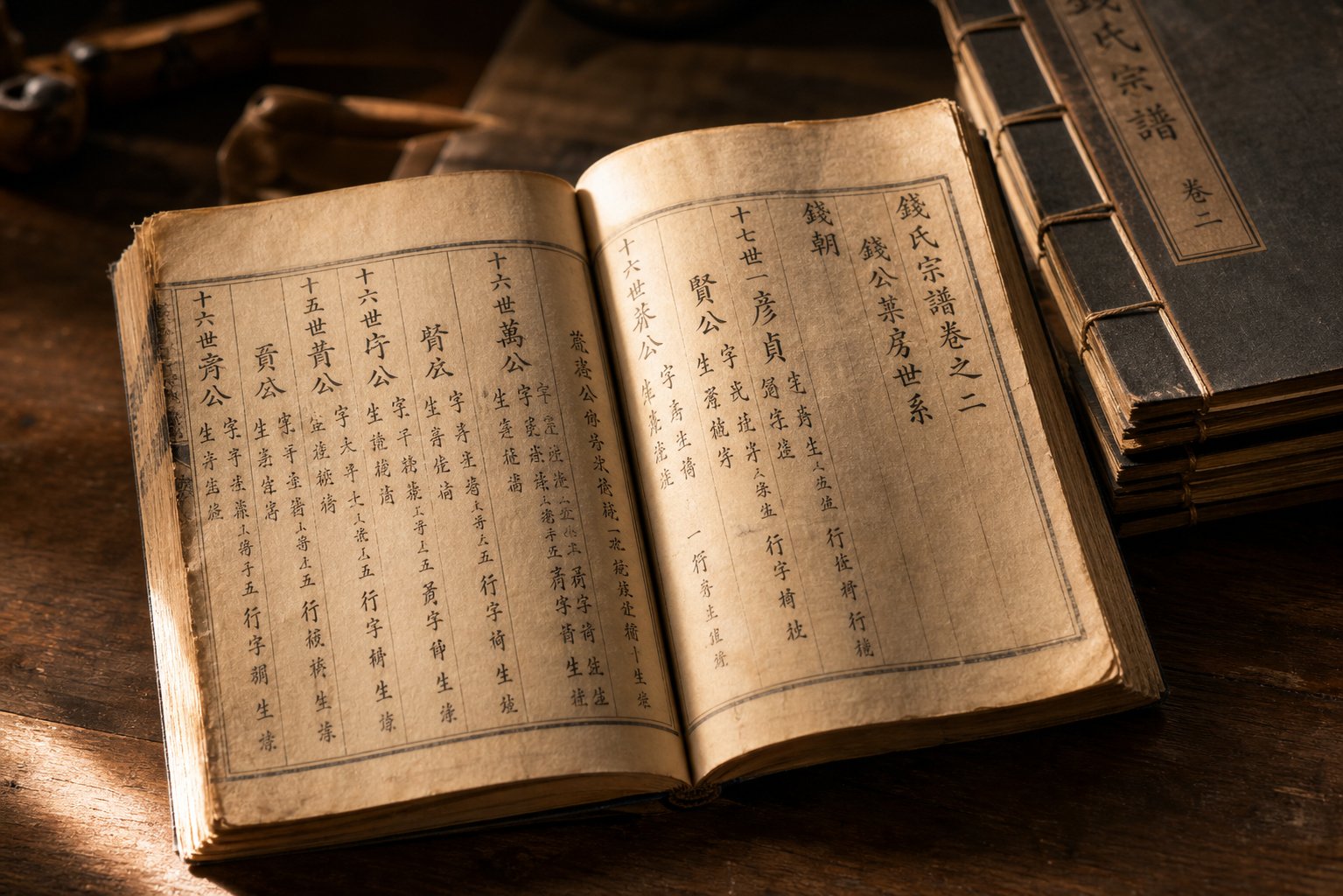 How To Read Chinese Genealogy Records Even If You Can't Read Chinese