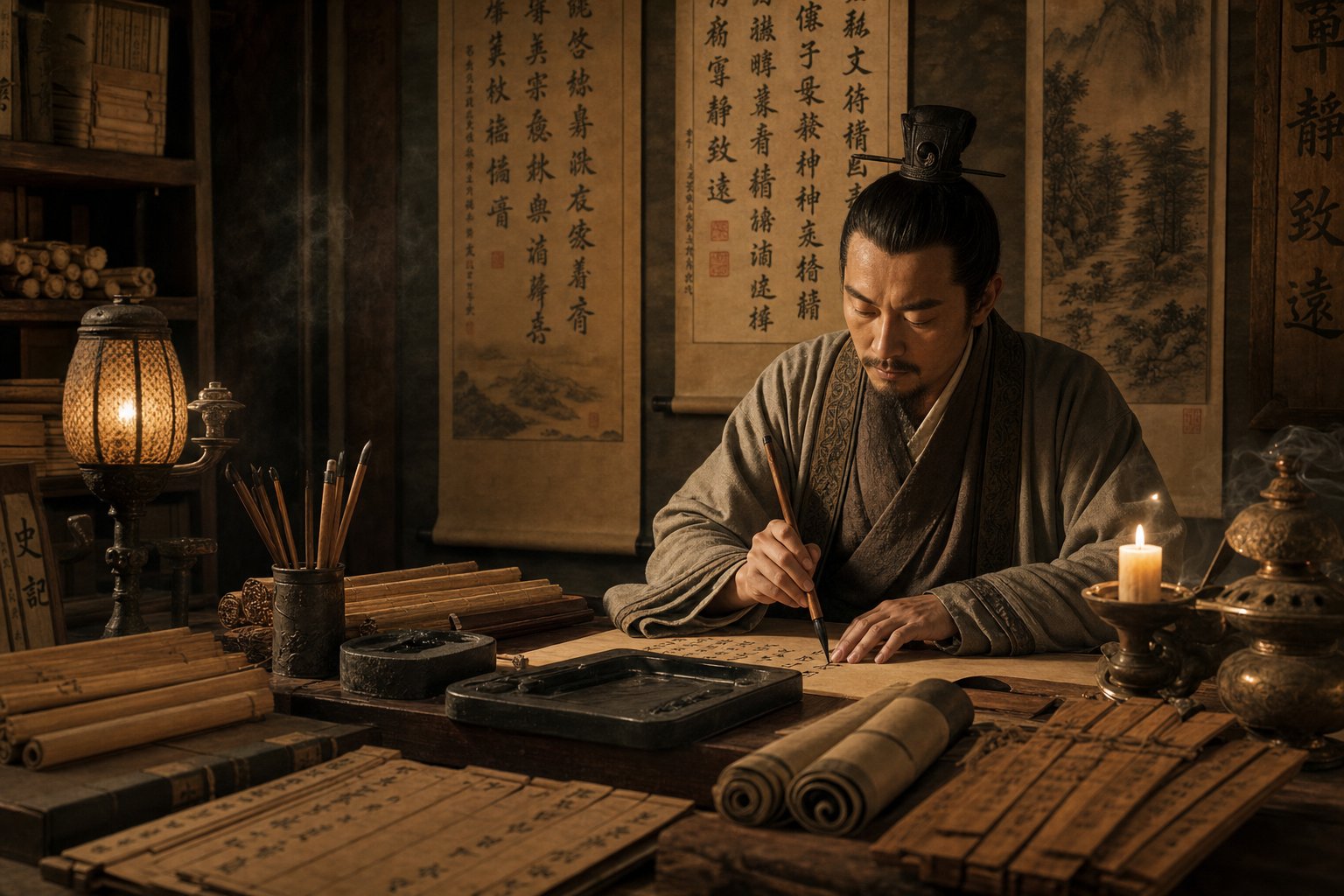 ancient chinese scholars transformed practical shorthand writing into one of east asia's most celebrated art forms