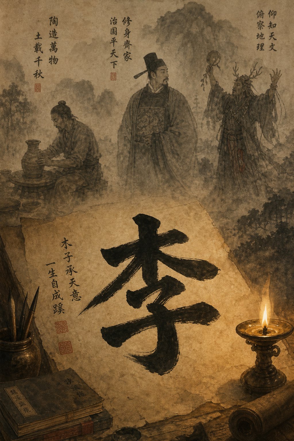 Your Last Name Was a Job Title: Chinese Surnames From Professions