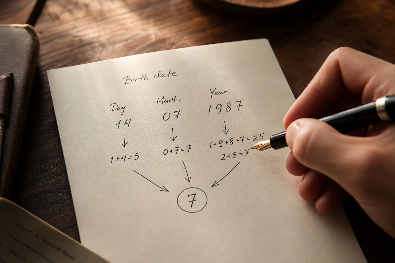 calculating your life path number involves reducing your birth month day and year separately before combining