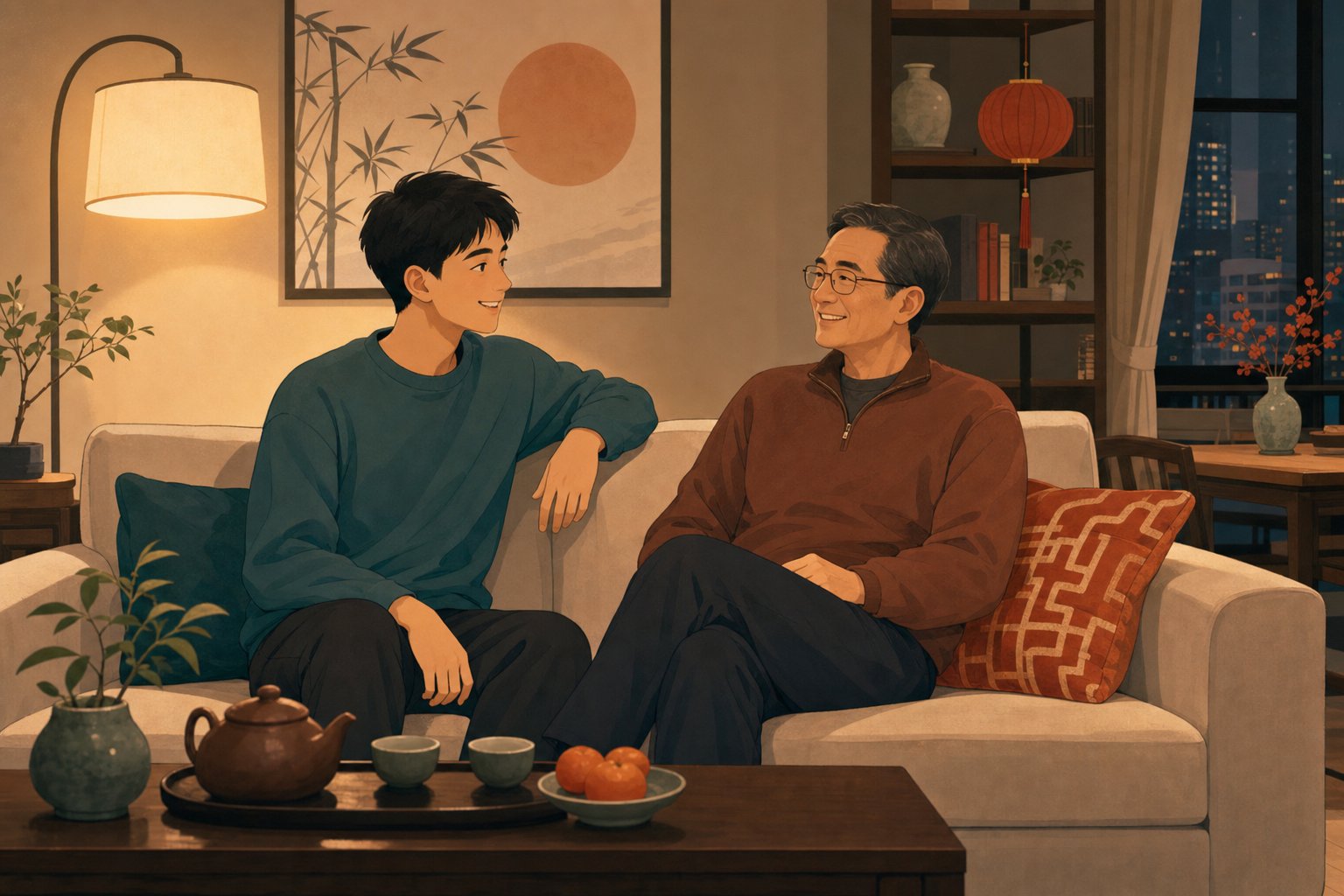 casual nicknames like laoba reflect the relaxed bond between modern chinese youth and their fathers