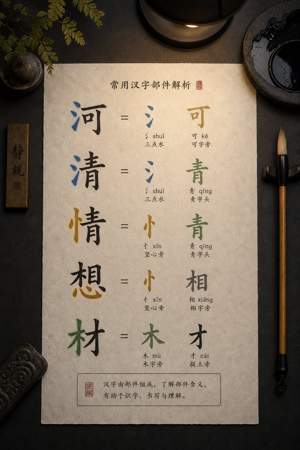 Pinyin Name Radical Identification: Name Any Radical On Sight