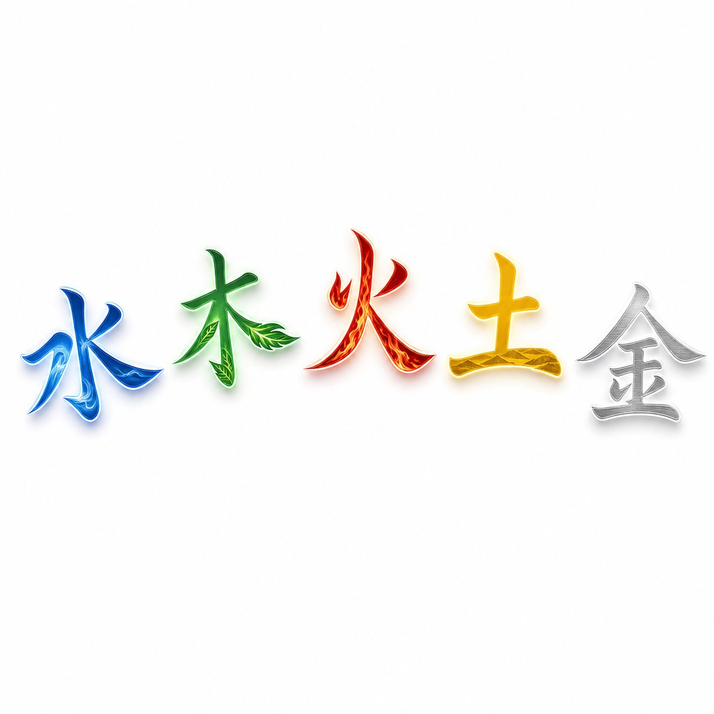 chinese character radicals serve as elemental markers that practitioners use to classify naming characters by five element energy