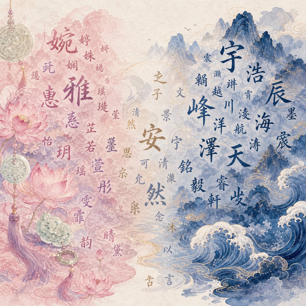chinese given name characters carry strong gender associations through their semantic roots and radical components