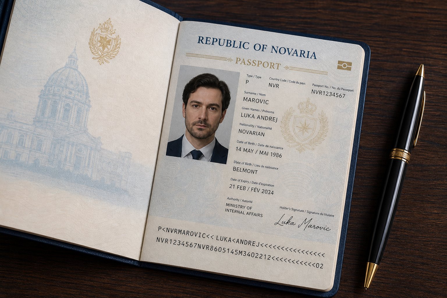 chinese passports display surnames in capitalized pinyin without tone marks on official identification pages
