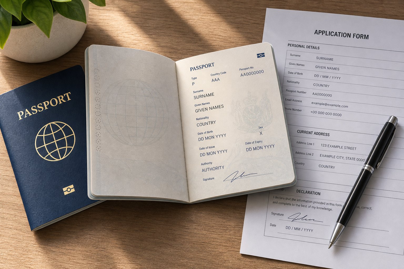 chinese passports use specific pinyin formatting with all capitals and no tone marks