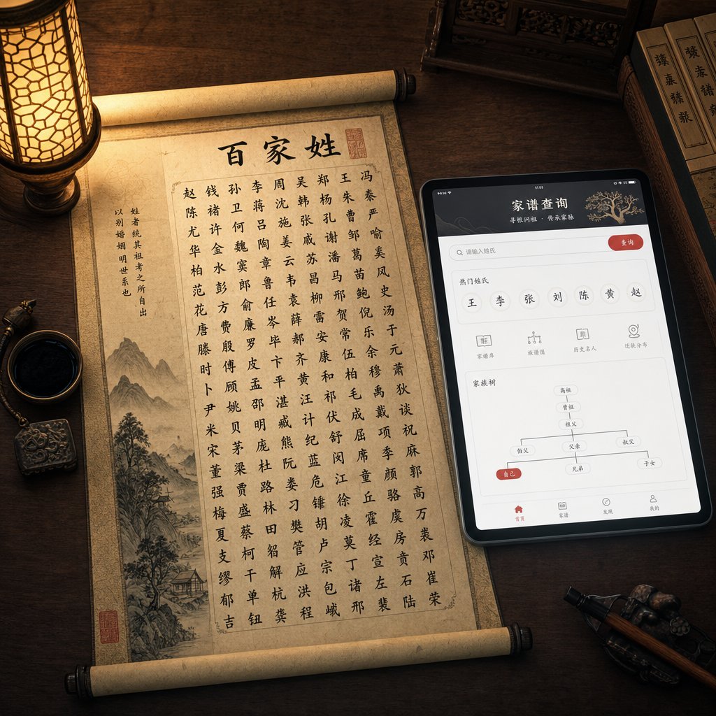 chinese surname verification starts with cross referencing against historical records like the hundred family surnames