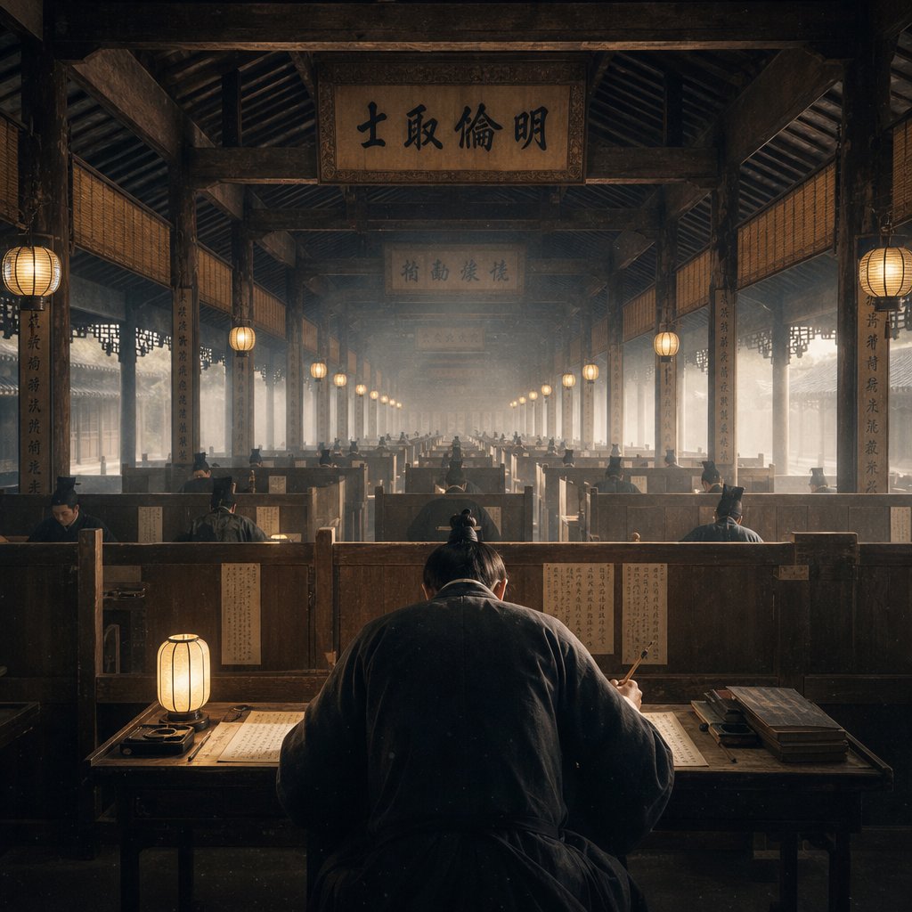 civil exam candidates spent years memorizing taboo character lists to avoid instant disqualification