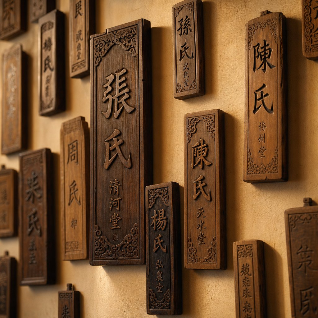 common chinese surnames like wang li and zhang anchor personal identity within family lineage