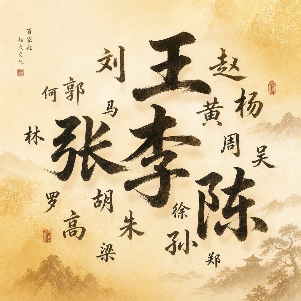 common chinese surnames like wang li zhang and chen cover roughly half the population