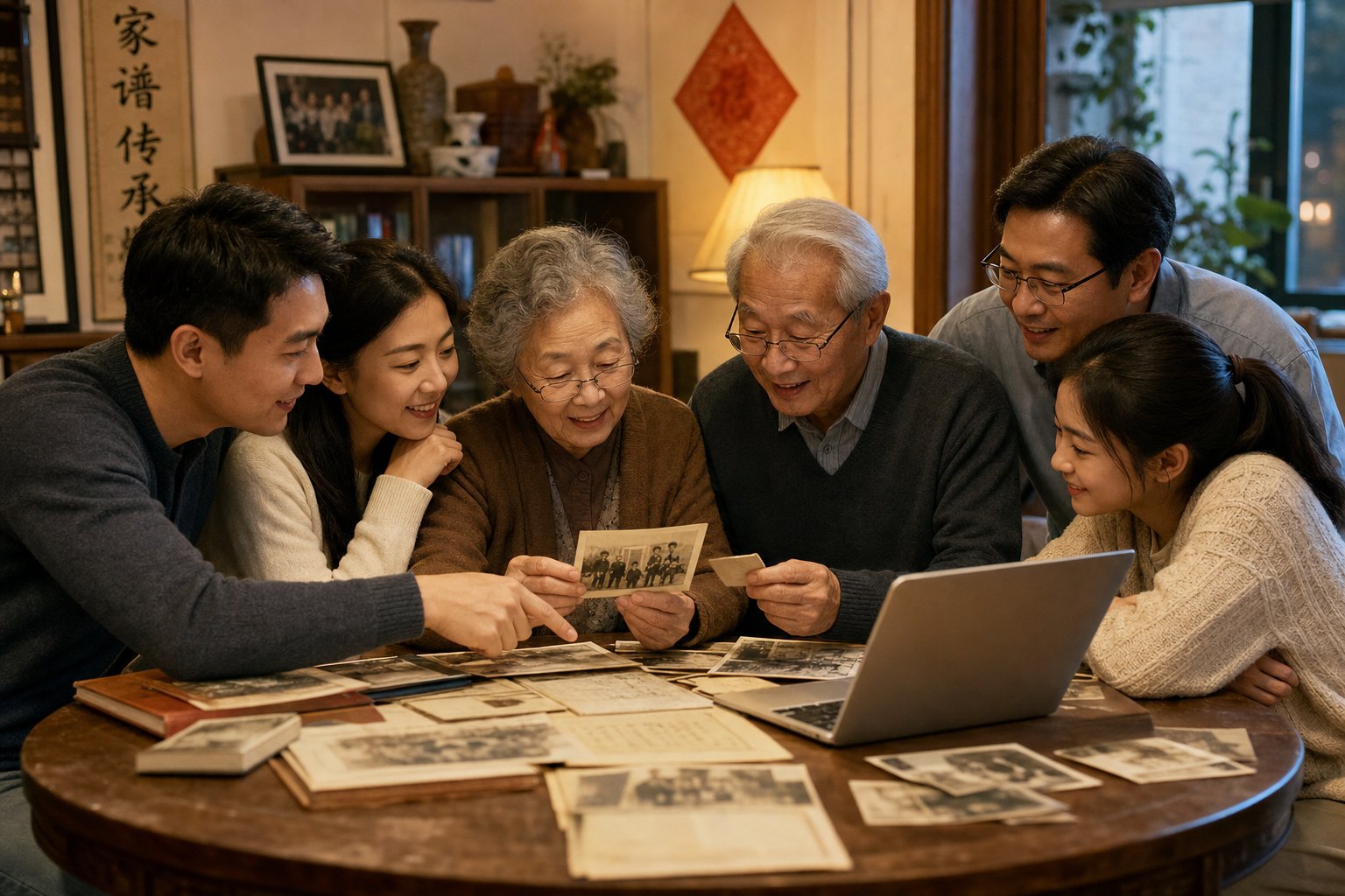 connecting surname research findings with family members helps build a complete and shared ancestral narrative