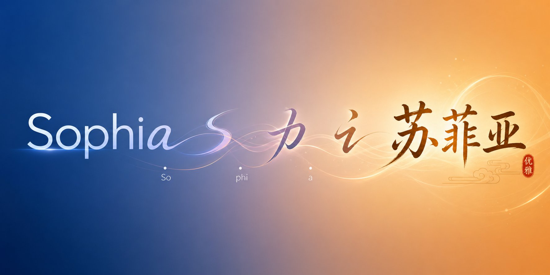 converting an english name to chinese involves matching syllables to characters with positive meanings