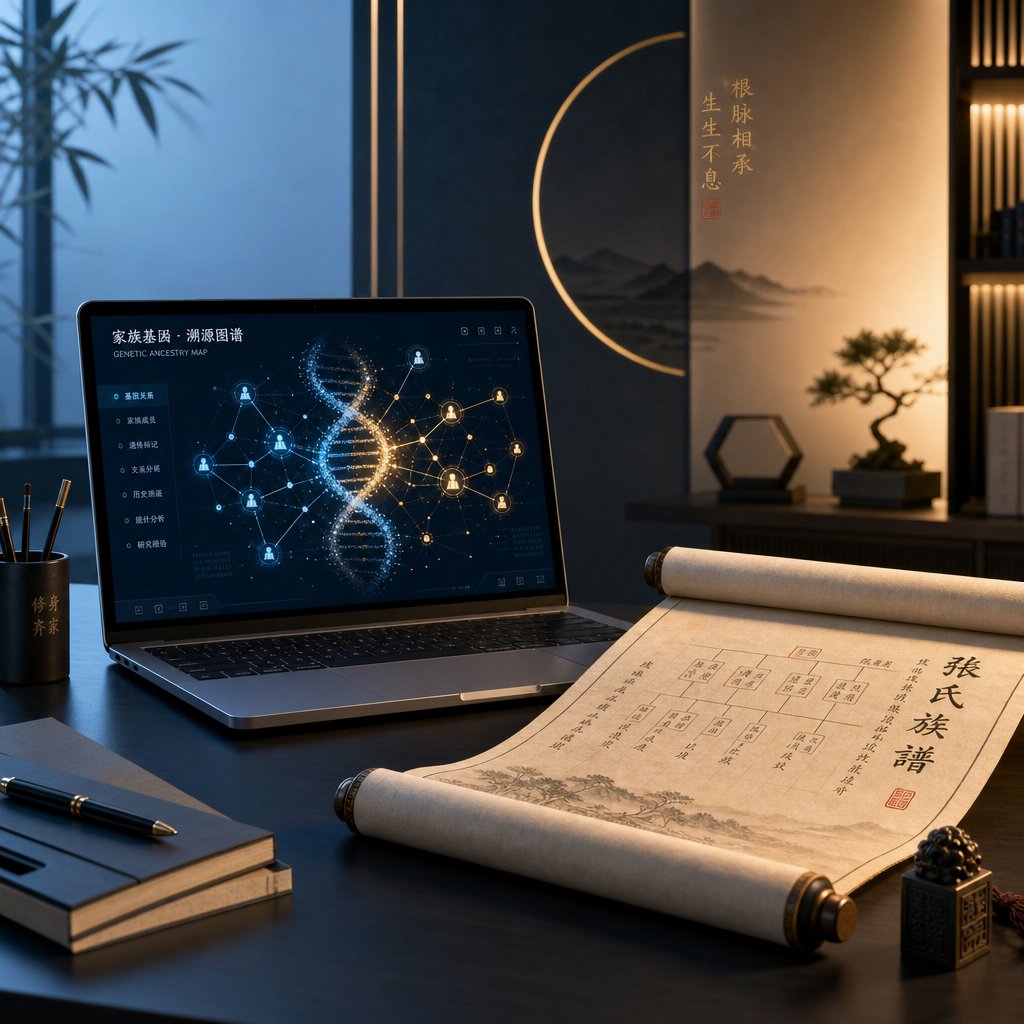 dna testing and digital databases offer modern tools to complement traditional chinese genealogical research
