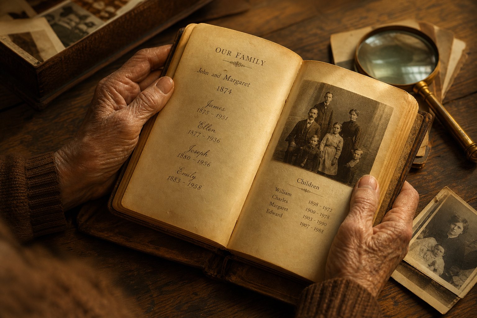 family records ancestral documents and conversations with elderly relatives are the most reliable paths to confirming your surname lineage