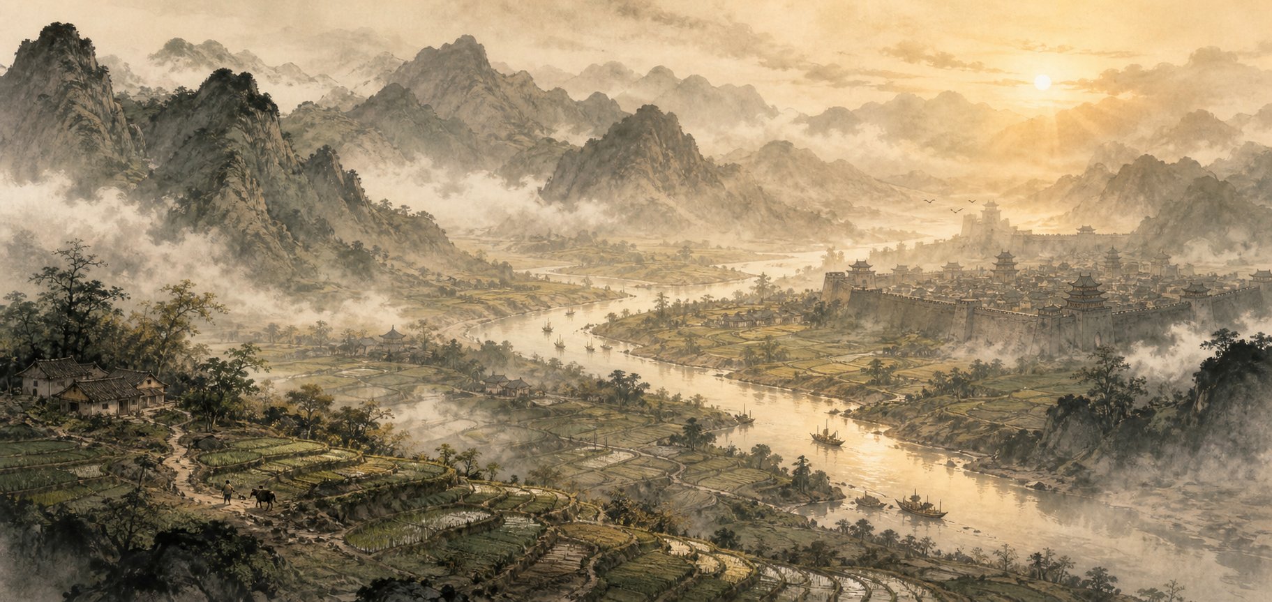 fertile river valleys in ancient china where major surname clans grew and spread over millennia