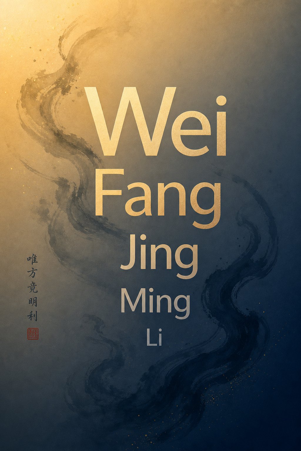 Five Syllables, Millions Of People: Pinyin Name Popularity Ranking