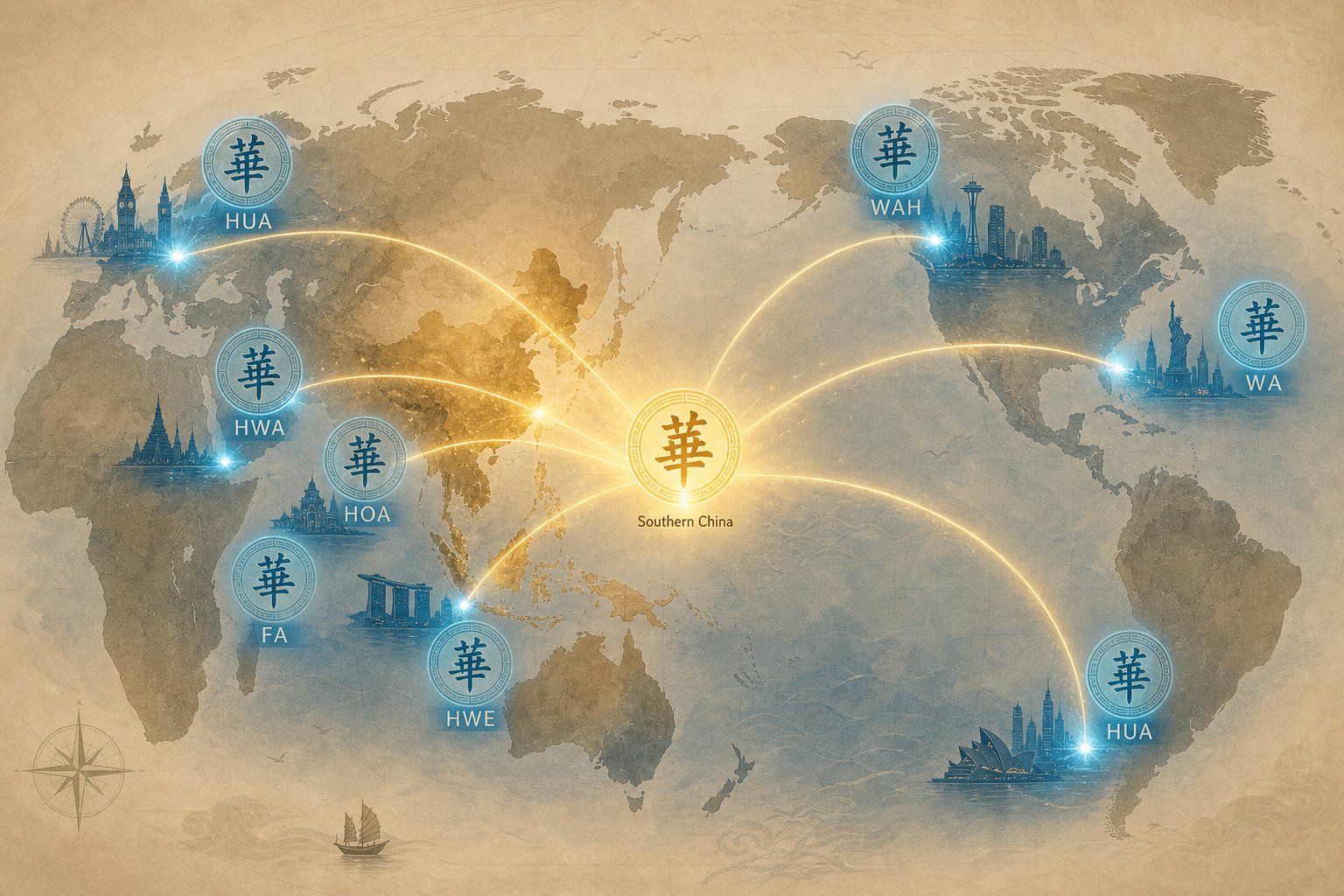 Why Chen Became Chan: Chinese Diaspora Naming Patterns Decoded