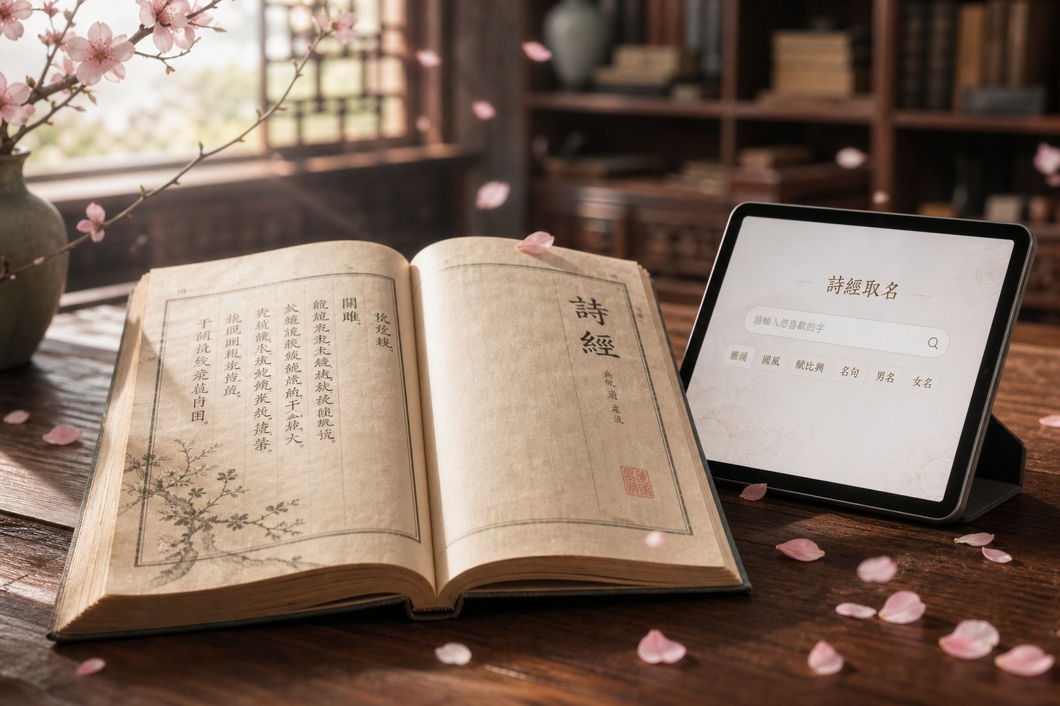 modern parents blend classical chinese poetry with digital frequency checking tools to find distinctive yet meaningful names