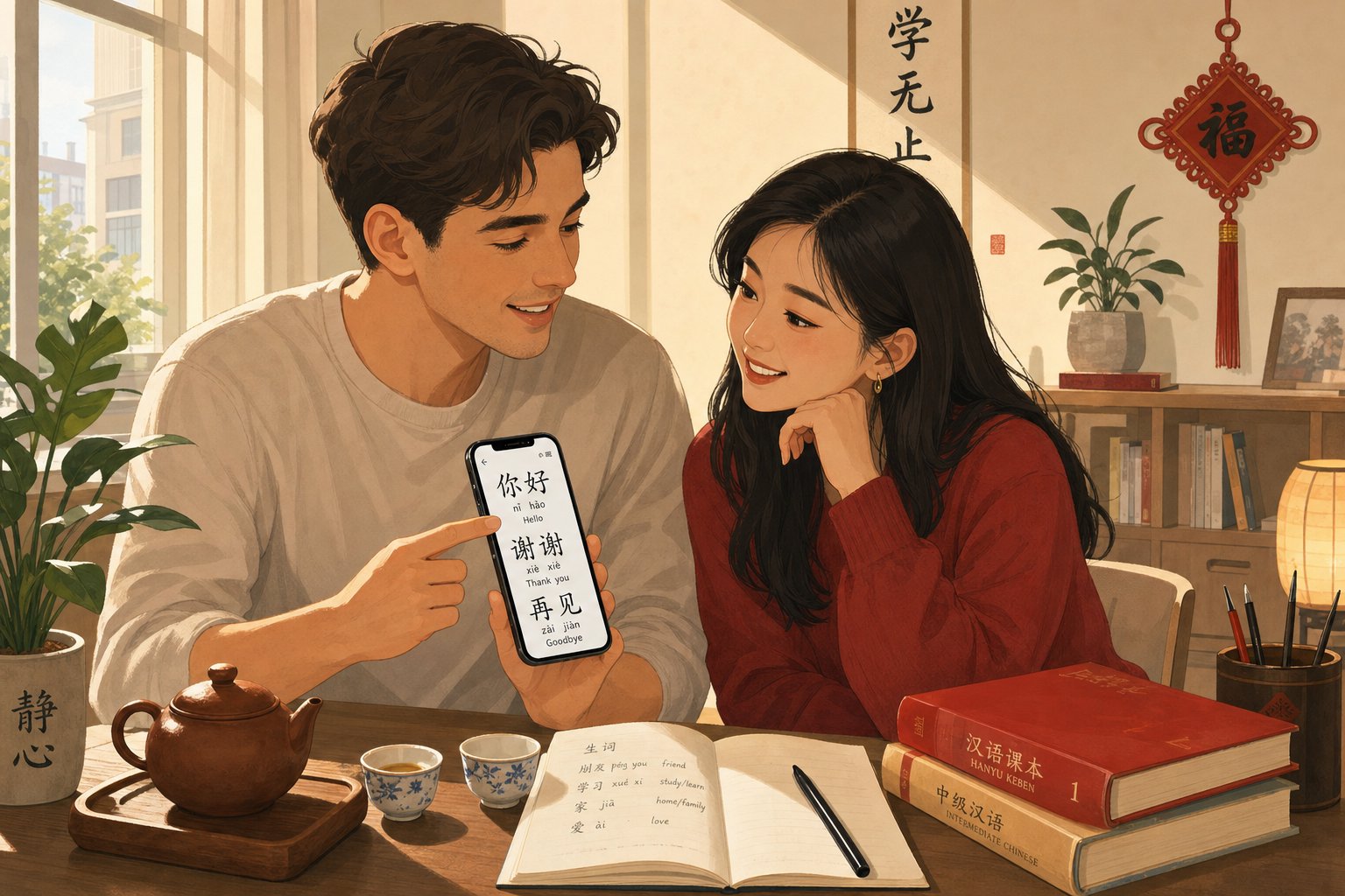 non chinese partners can start with forgiving terms like baobei and build confidence through practice with their spouse