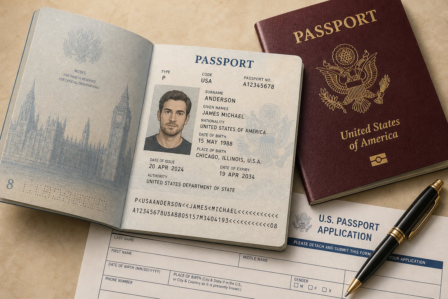passport name formatting follows icao machine readable standards rather than standard pinyin orthography