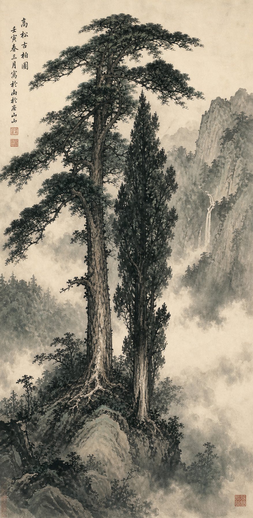 pine and cypress trees have represented masculine strength and longevity in chinese names for centuries
