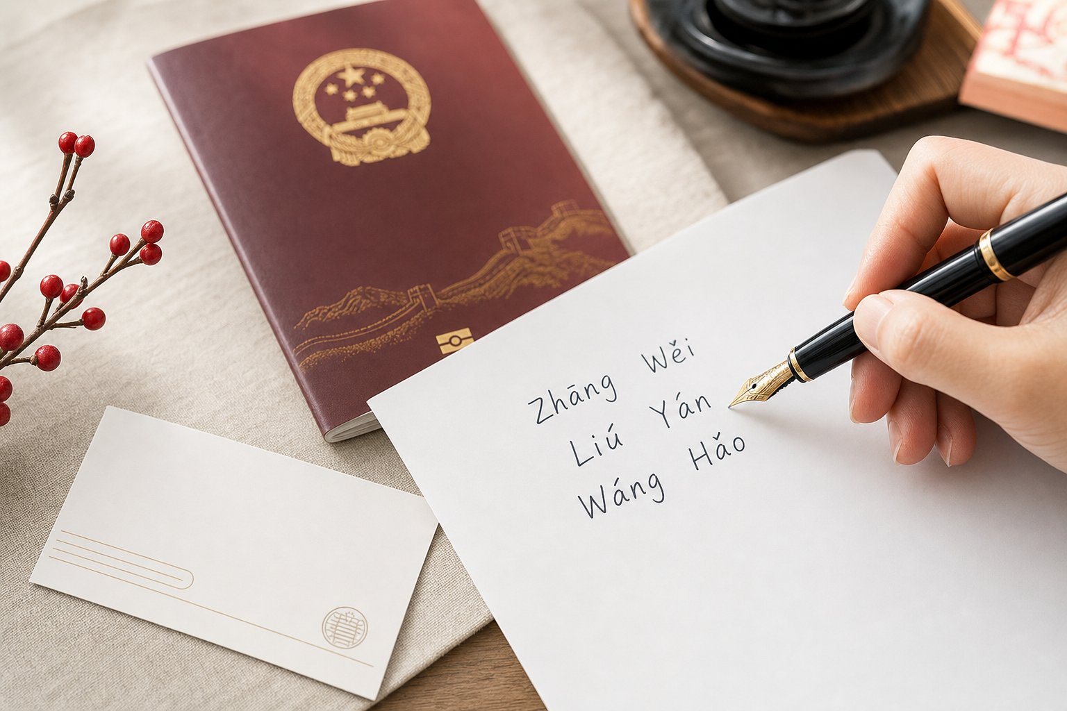 Pinyin Name Writing Practice: The Errors Making You Look Amateur