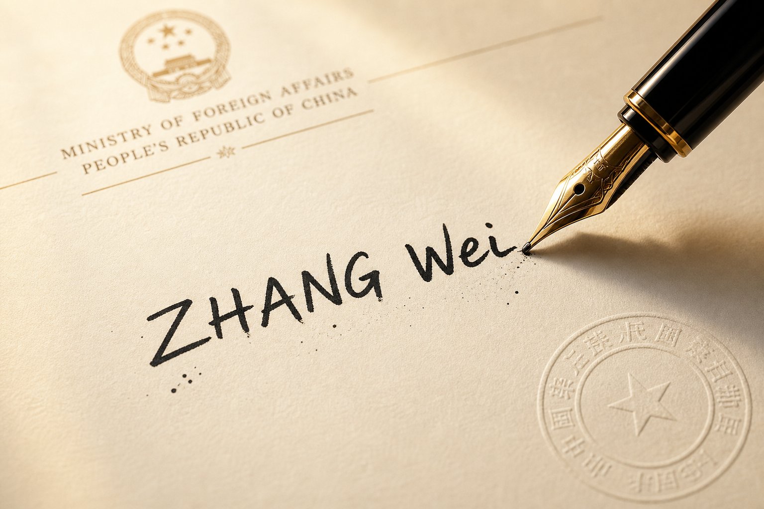 proper pinyin name capitalization with surname and given name correctly spaced and formatted