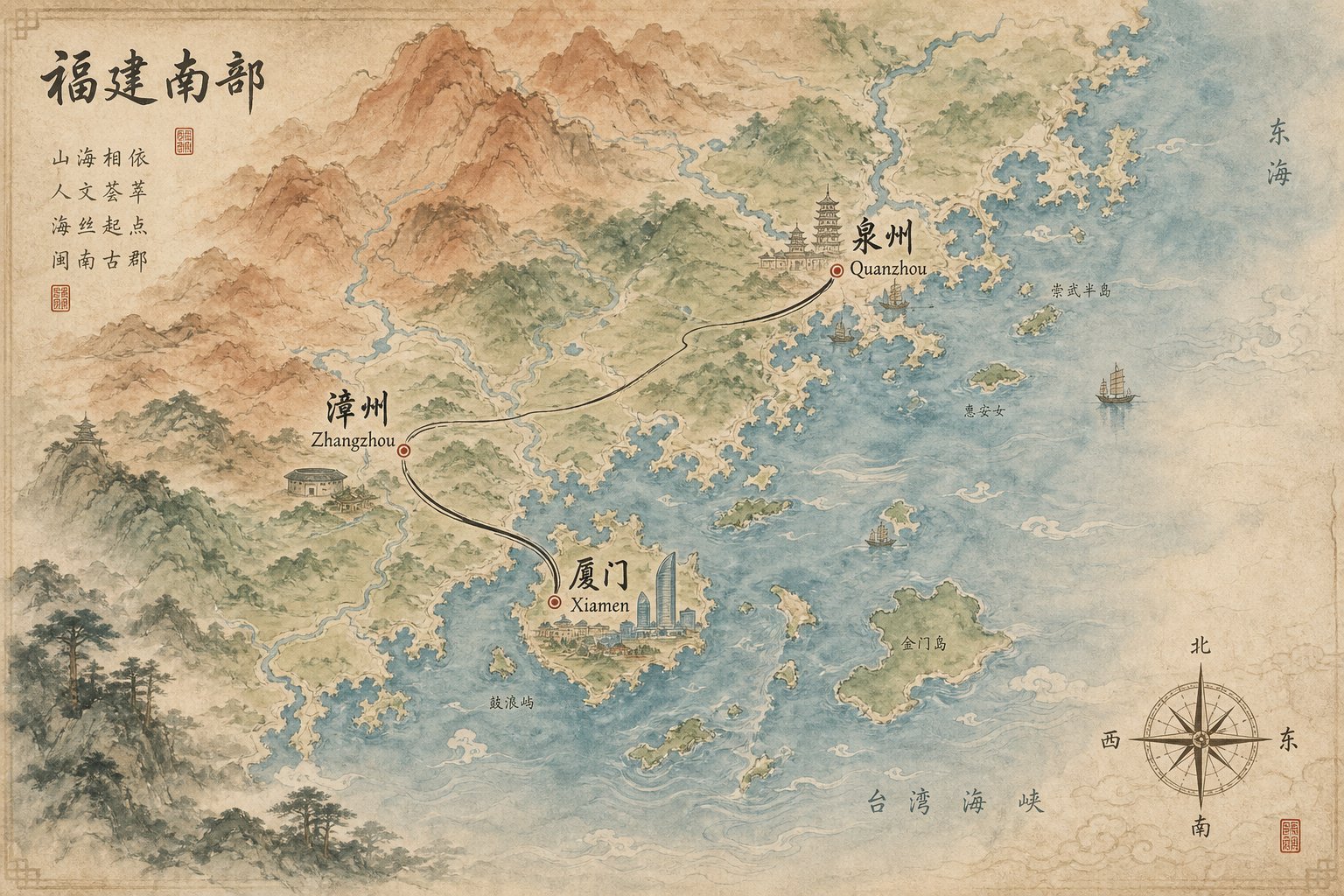 quanzhou zhangzhou and xiamen each developed distinct hokkien sub dialects that produced different surname pronunciations