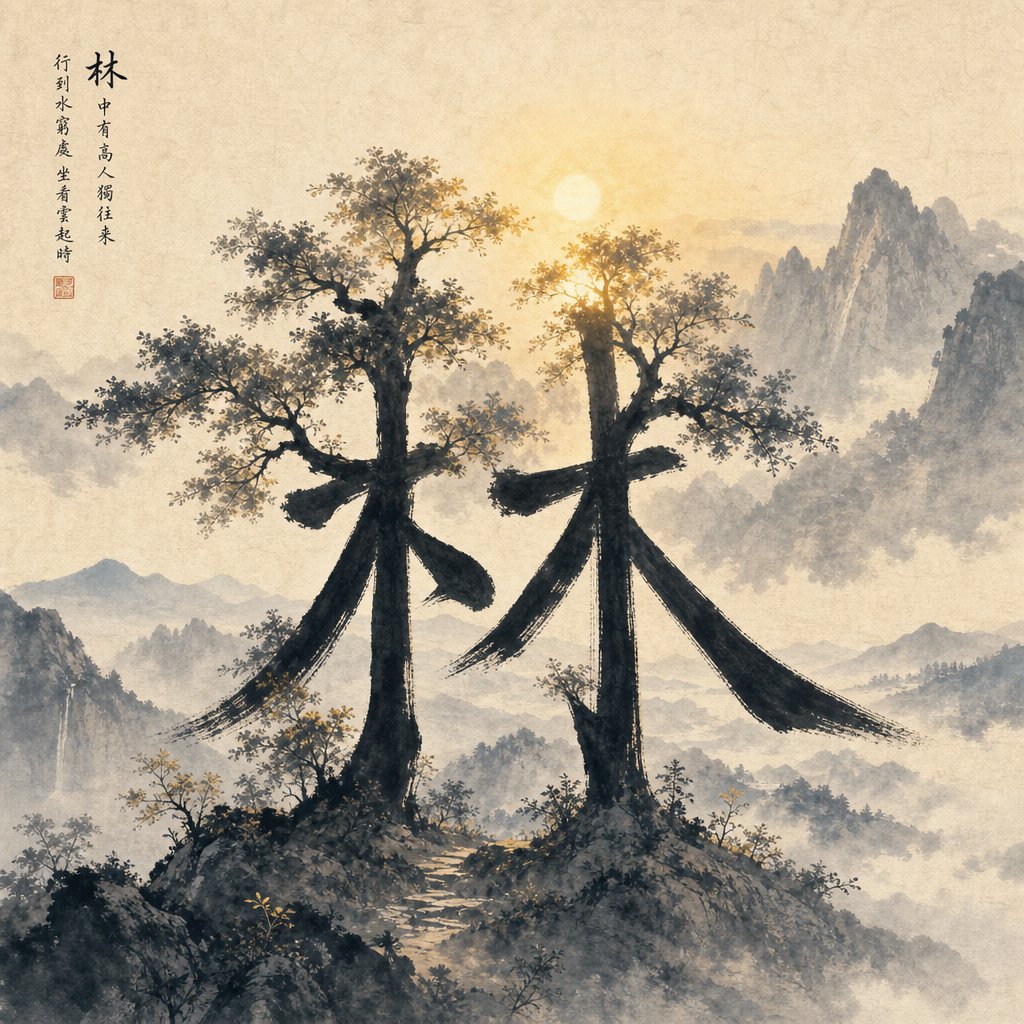 Chinese Surnames Meaning Forest: How Two Trees Became Your Name