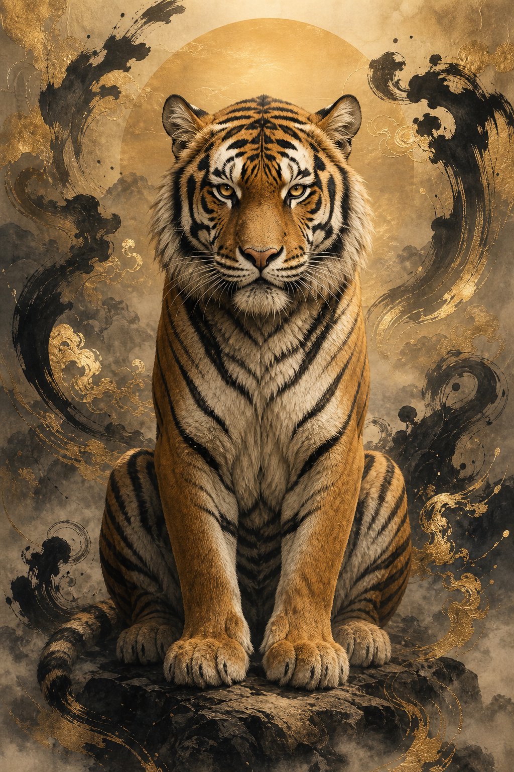 Tiger Chinese Character Meaning: Why 虎 Wears a Crown