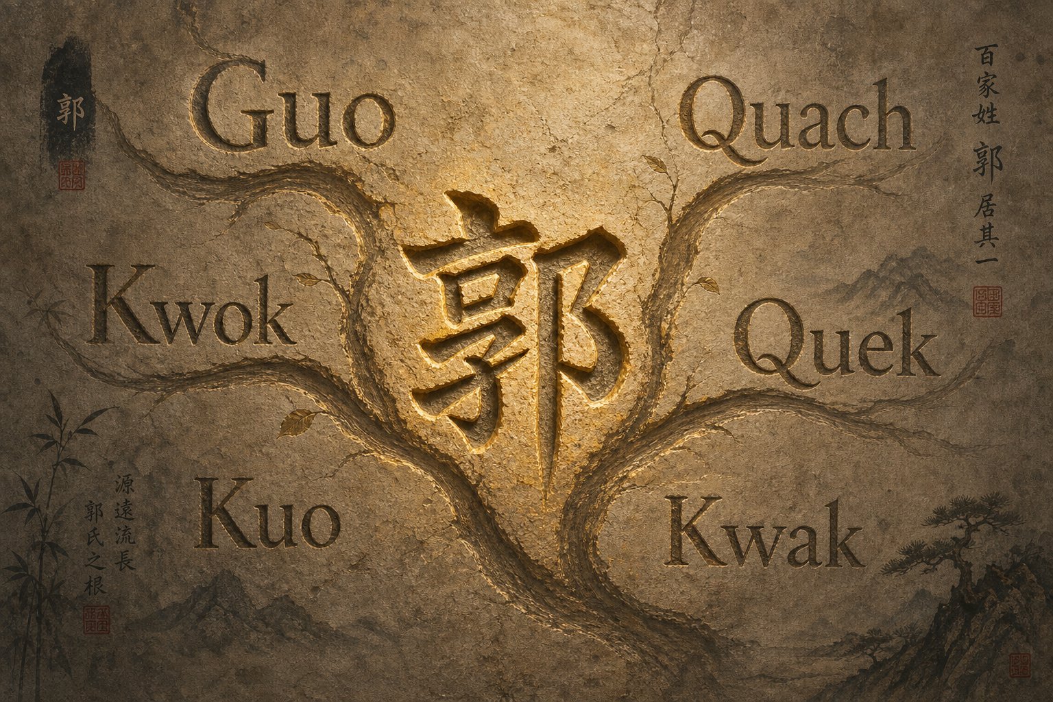 Guo vs Kwok Surname: Why One Character Became Six Spellings