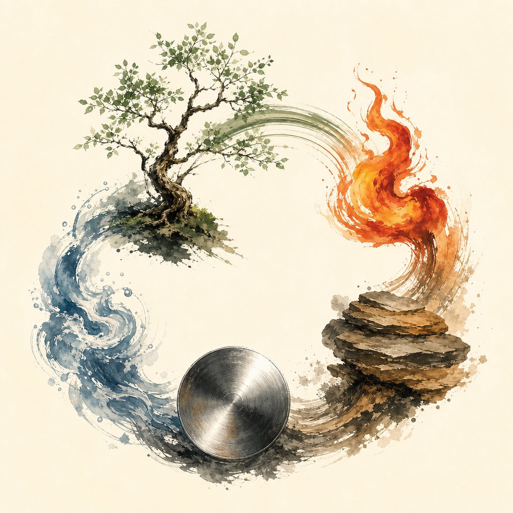 the five elements cycle used in traditional chinese naming to guide character selection