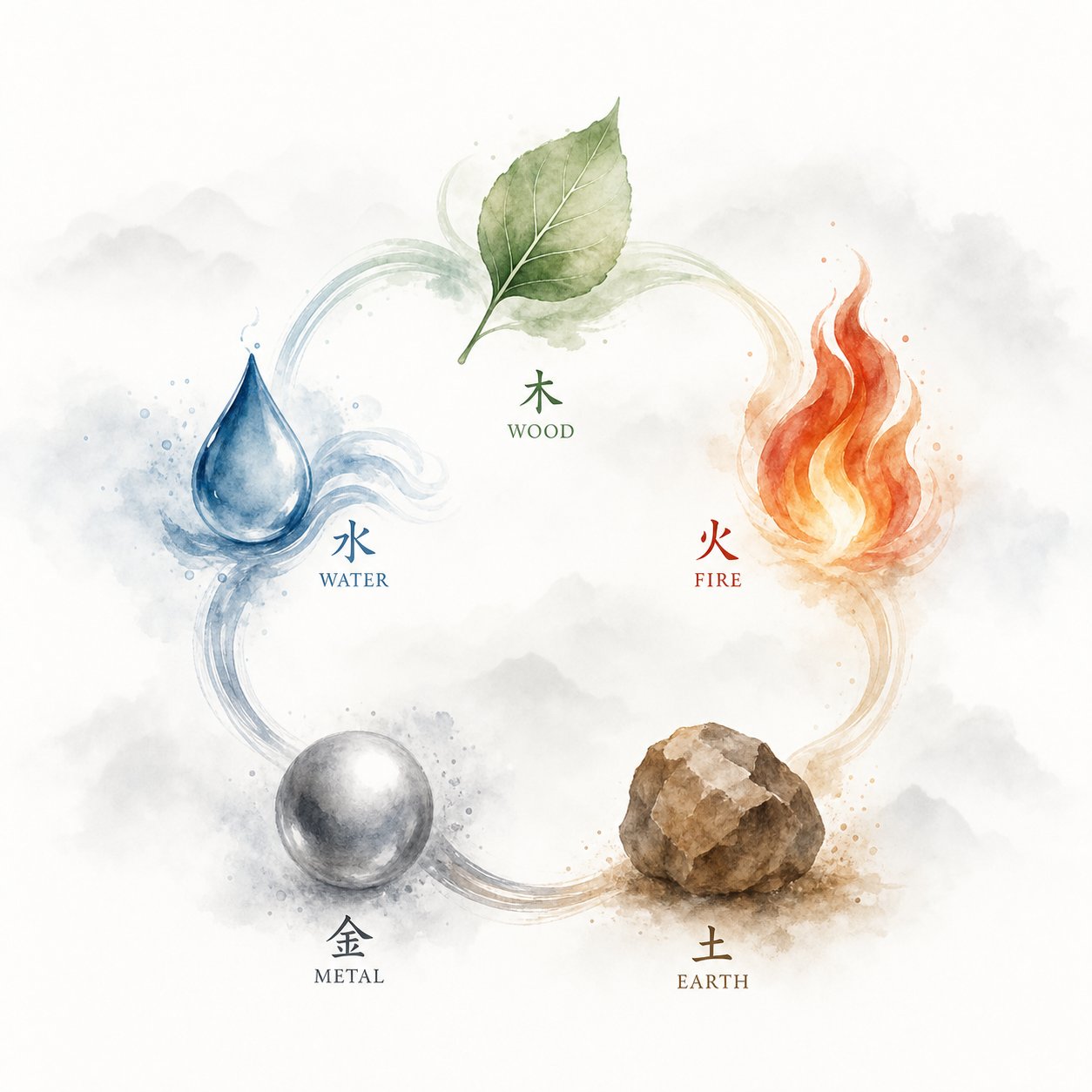 the five elements framework connects character selection to natural energy patterns in traditional chinese naming